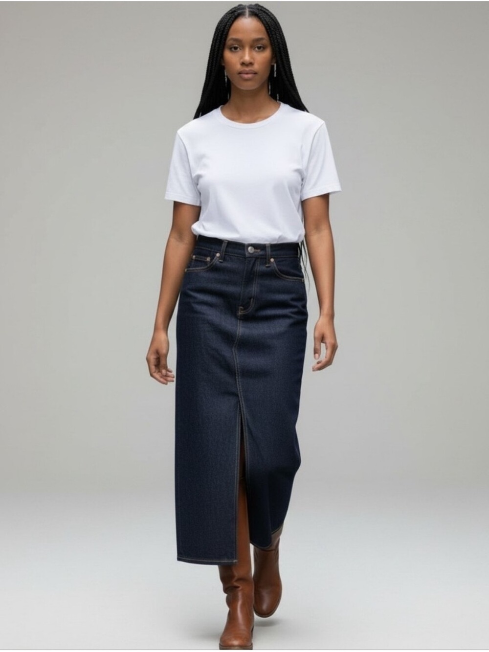 Levi’s Ankle Column Skirt